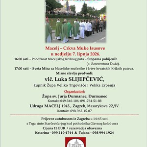 Sveta misa u spomen žrtvama povodom 81. obljetnice komunističkih zločina u Maceljskoj šumi